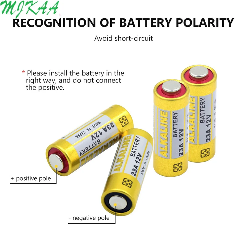 8 sztuk 12V 23A 23AE 23GA A23 A23S E23A EL12 3LR50 V23GA MN21 L1028 MS21 RV08 VR22 GP23A 21/23 K23A baterie alkaliczne