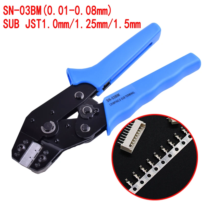 SN-03BM 1.0 1.25 ZH1.5MM pitch plug spring terminal special crimping pliers