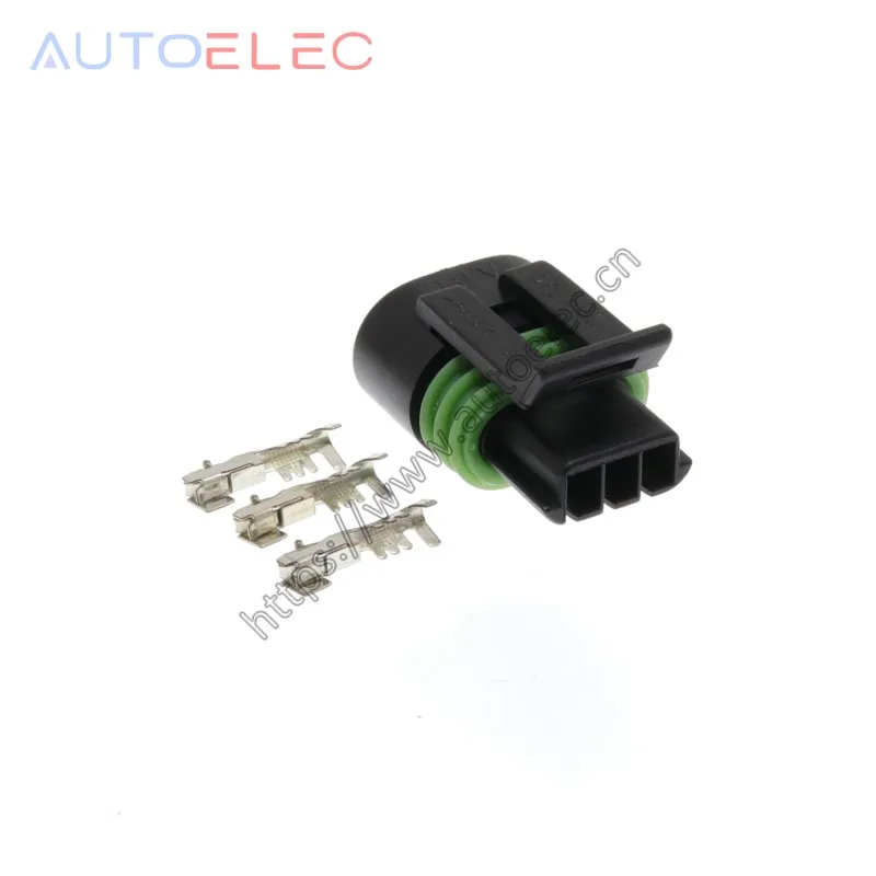 

3way12162182 Idle Air Control Valve IAC Motor Harness Connector car Electrical weatherproof EFI Connector (Plug) For DELPHI P2S