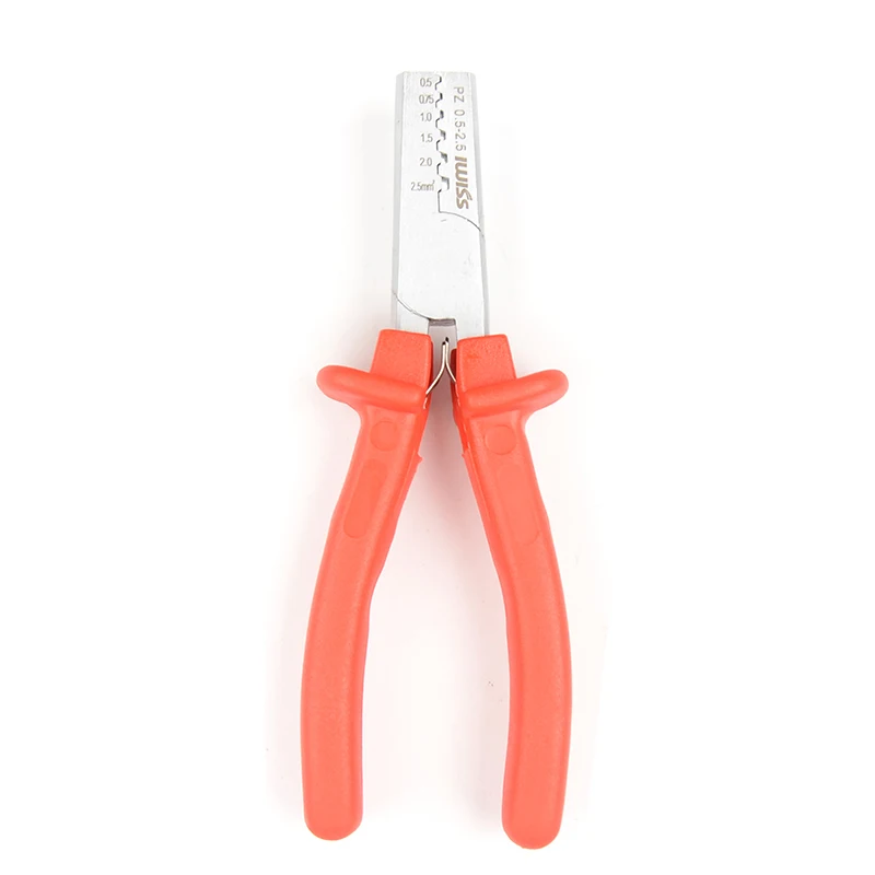 IWISS Mini puntale Crim pin g pinze PZ0.25-2.5 boccole terminali pinze e-type Pin pinze piegatore utensili manuali