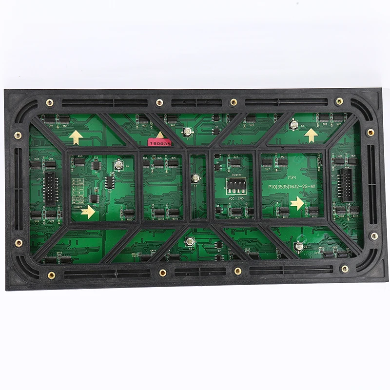 P10 Outdoor LED Waterproof Module RGB Full Color LED Display  Module 320 * 160mm 32*16pixels SMD3535,1 / 2 Scan LED Panel
