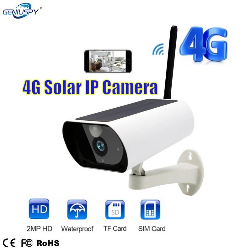 4G Solar Powered 1080P Bullet IP Camera X11 waterproof outdoor Security cctv camera with Night Vision Motion Detection