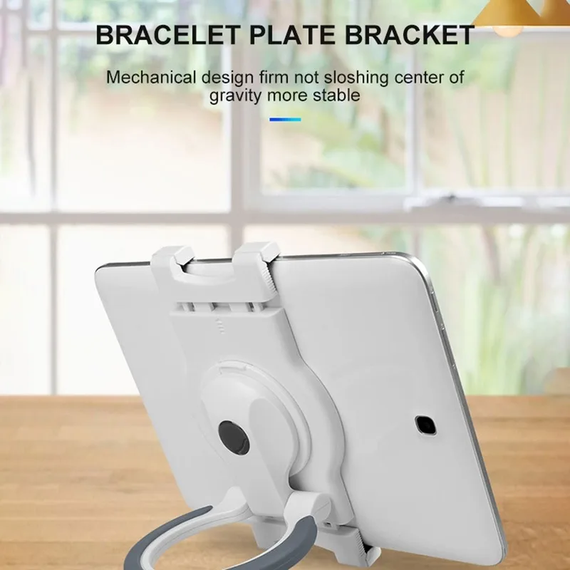 Tablet Stand Holder Stretchable bracket 7-10 inch Tablet 360 degree rotation desktop tablet Holder Handle ring support for ipad