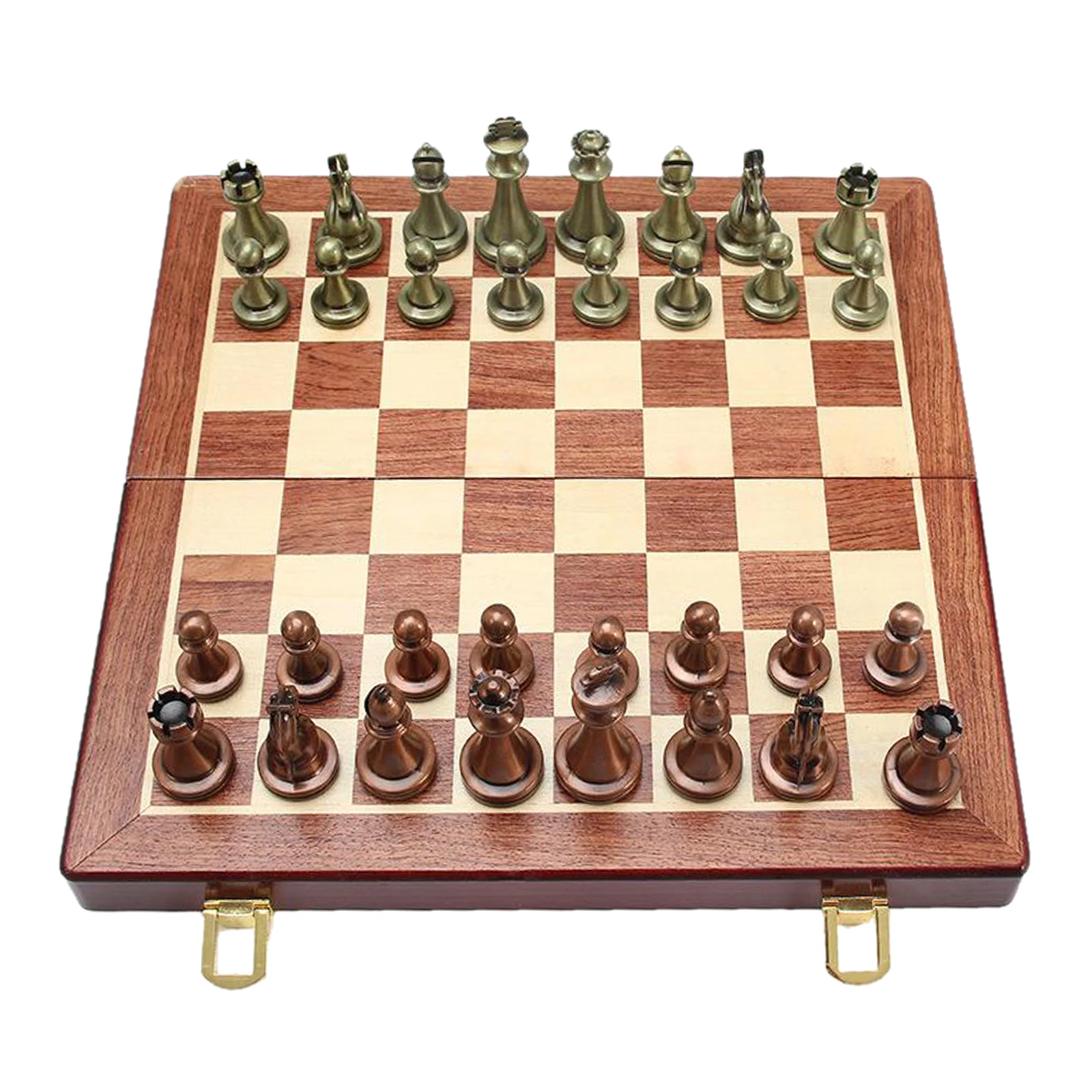 Hand Crafted Metal Chess Set 12