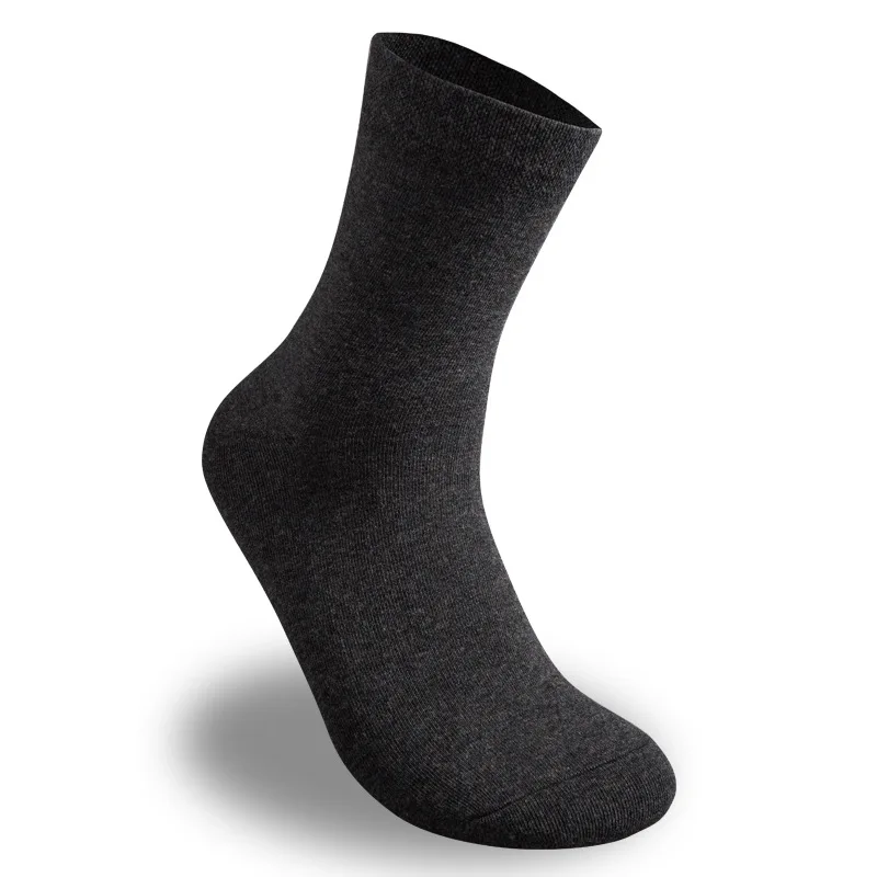 High Quality 10Pairs/Lot Men\'s Cotton Socks New Style Black Business Men Socks Soft Breathable Male Socks Plus Size (6.5-14)