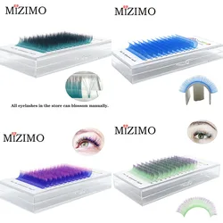 MIZIMO New 8-15mm Length  Light Color Color Grafted Eyelashes Artificial Nink Hair Personalized Eyelash Extension Tool Makeup