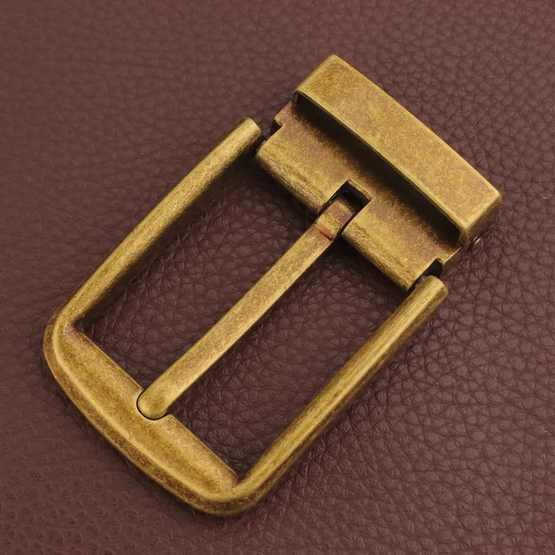 

New Big Needle Buckle Belt Buckle Men Yellow Buckle Retro Belt Buckle Needle Buckle 3.8cm Belt Accessories Belt Head