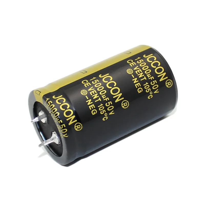 JCCON-Capacitor eletrolítico de pé grosso, inversor Volume 30x50, amplificador de áudio de potência, 50V, 15000UF