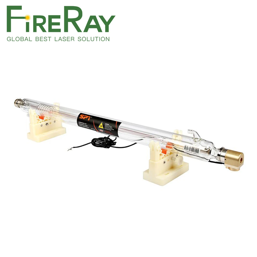 FireRay CO2 Laser Tube 40W 45W Dia.50mm 80mm With Red Point Glass Tube for CO2 Laser Cutting and Engraving Machine