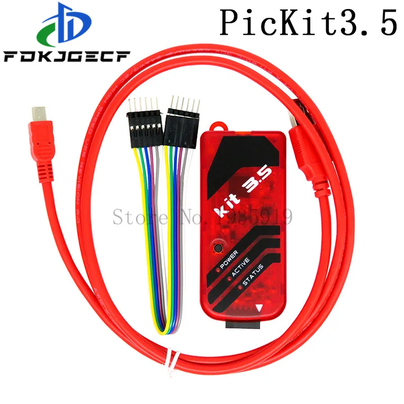 PICKIT3.5 Programmer + PIC ICD2 PICKit3.5 PIC KIT3.5 PICKIT3 Programming Adapter Universal Programmer Seat