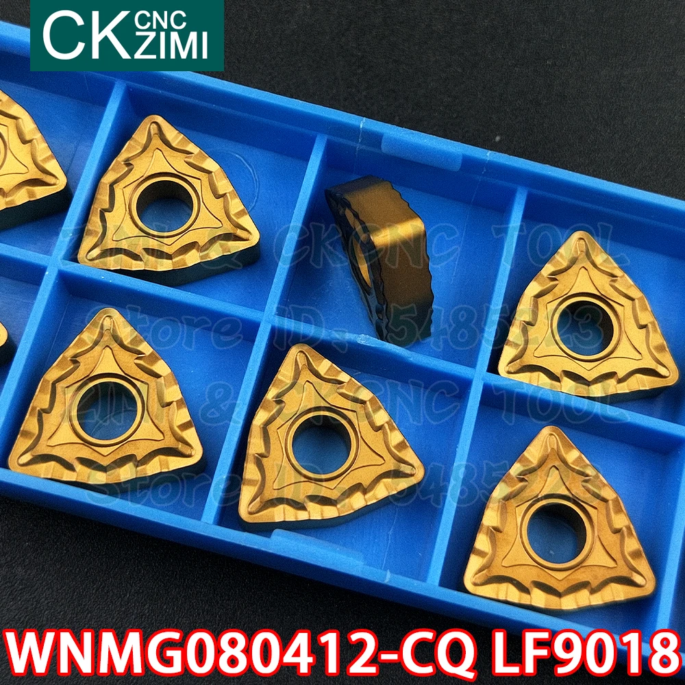 WNMG080412-CQ LF9011 WNMG080412-CQ LF9018 Carbide Dạng Bên Ngoài Biến Miếng Dụng Cụ Kim Loại CNC Tiện Dụng Cụ WNMG Cho Thép Không Gỉ
