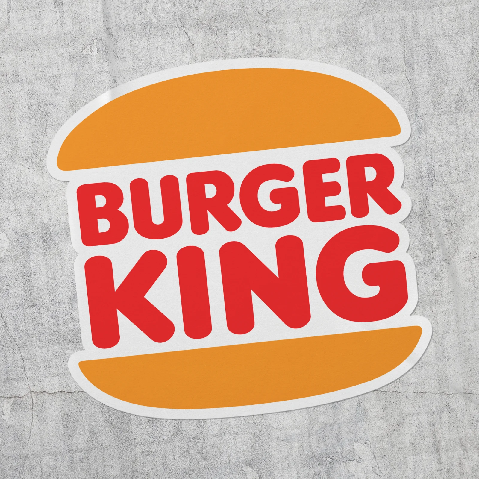 

Burger King Vinyl Decal Sticker Logo Laptop Bottle Car Window BK Whopper Stickers for Cars, Motos, Laptops, Industry