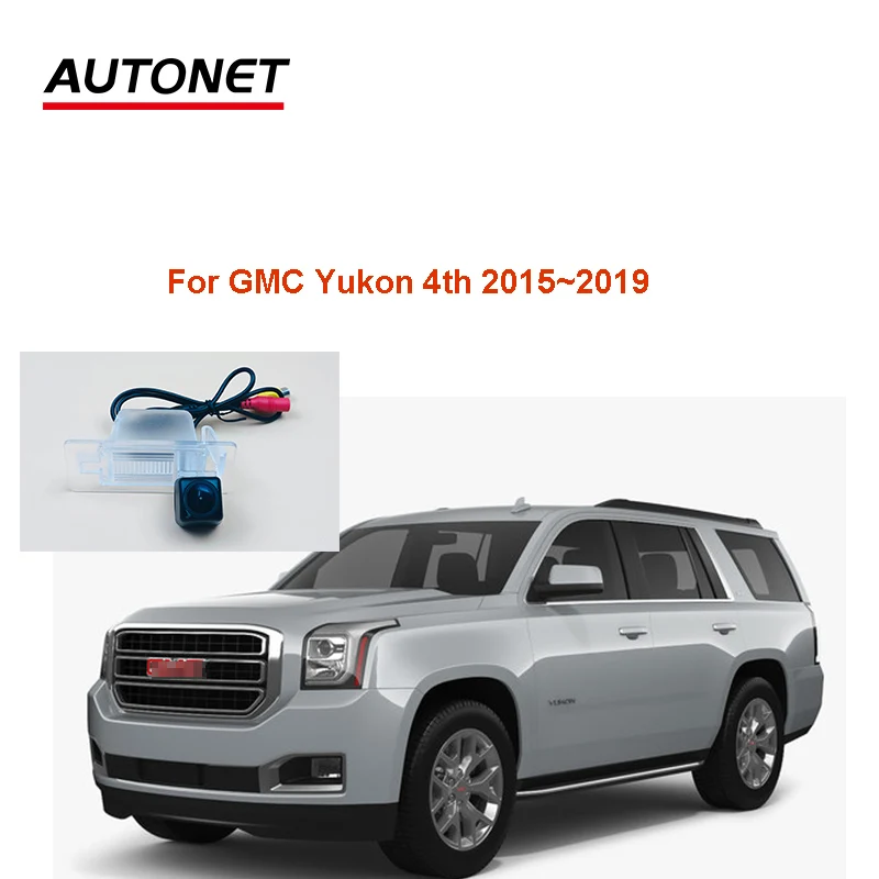 Autonet Rear view camera For Chevrolet Tahoe For GMC Yukon 4TH 2015~2019 CVBS night view rear camera/license plate camera