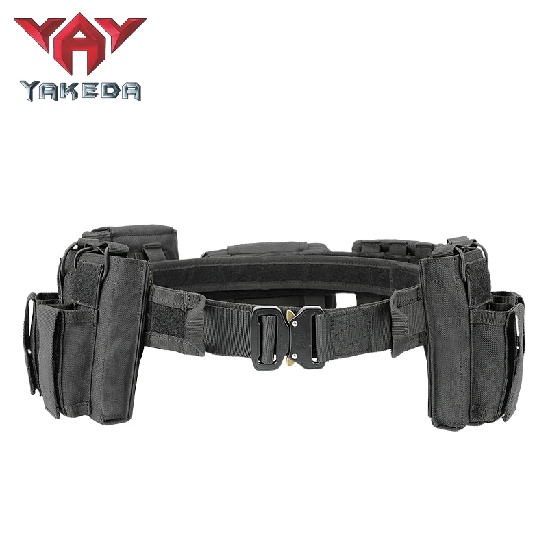 Yakeda Army User Outdoor Black Hunting Tactics Law Enforcement  Duty Security Traffic Police air gun Belt