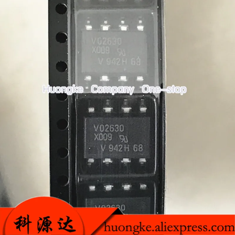 

10 шт./лот VO2630 VO2630-X007T VO2630-X009 VO2630-X001 SMD SOP-8 оптопара В НАЛИЧИИ