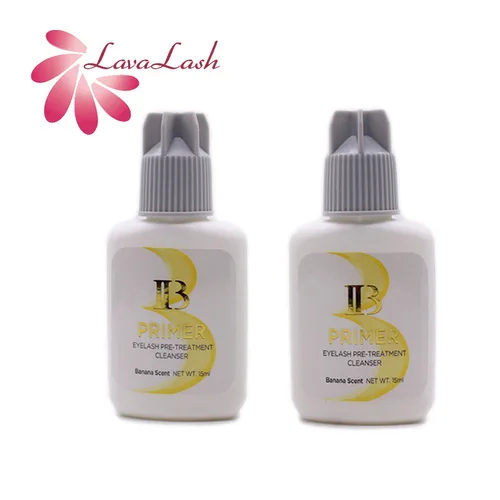 Imagen 2 del producto 2 botellas de pegamento para extensiones de pestañas IBeauty Original de Corea, 15ml IB Primer Super Bonder, pegamento adhesivo para pestañas postizas, tienda de herramientas de maquillaje
