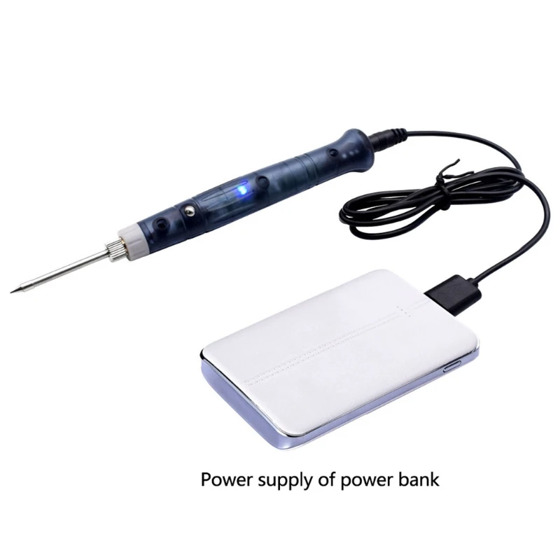 Soldering Iron 5V 8W USB Welding Wireless Charging Professional Repair Tool Durable Safe Portable Mini Electric Pen