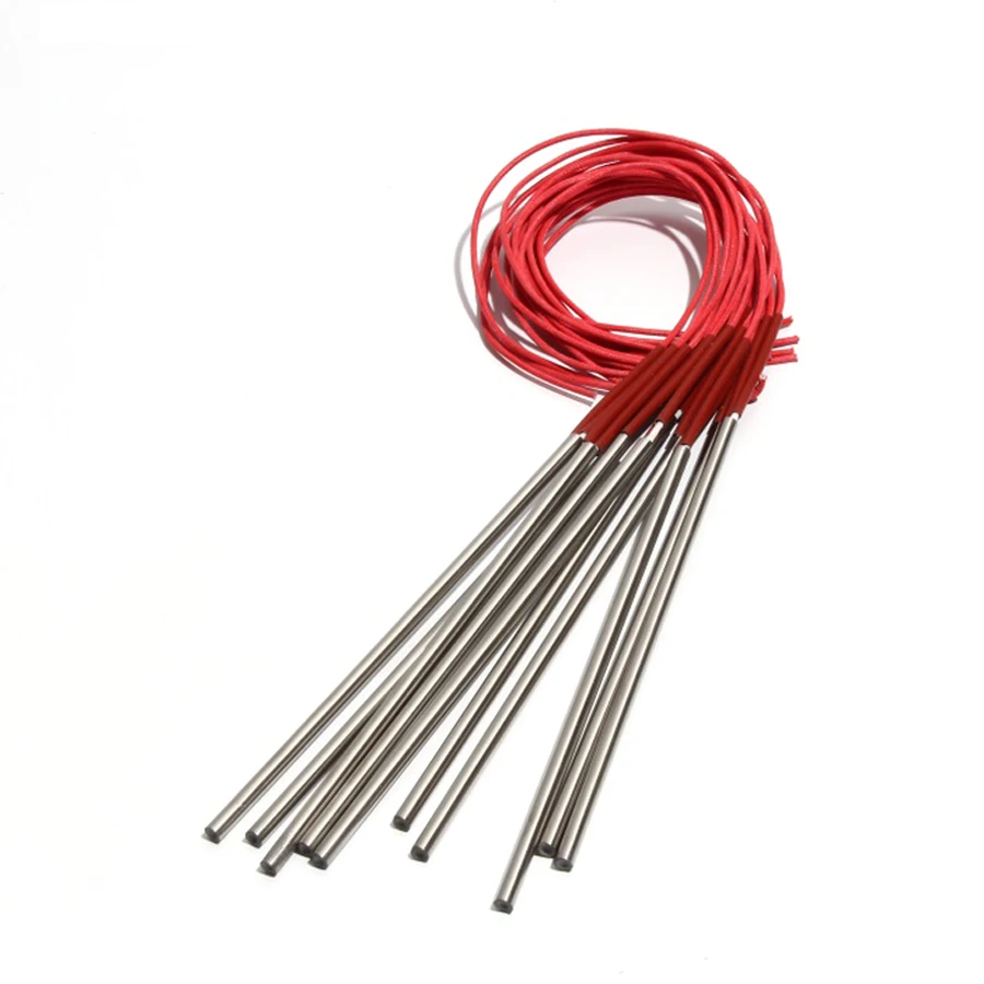 10PCS 8.5mm 265~300mm 201SUS Single Head Dual Electric Heating Tube 110V/220V/380V Cartridge Heater 550W/570W/590W/600W/640W