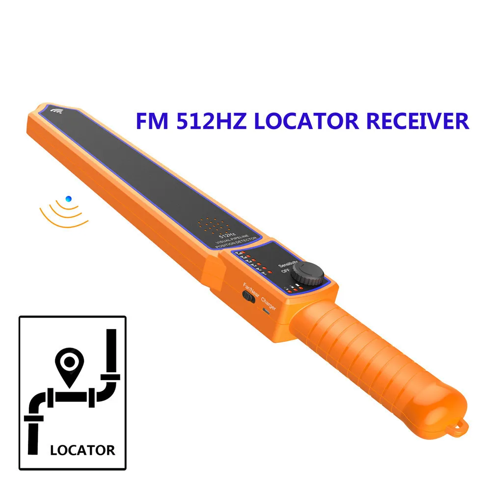 Sewer pipe detection device 512hz pipe inspection camera receiver pipe Locator for Pipe Inspection