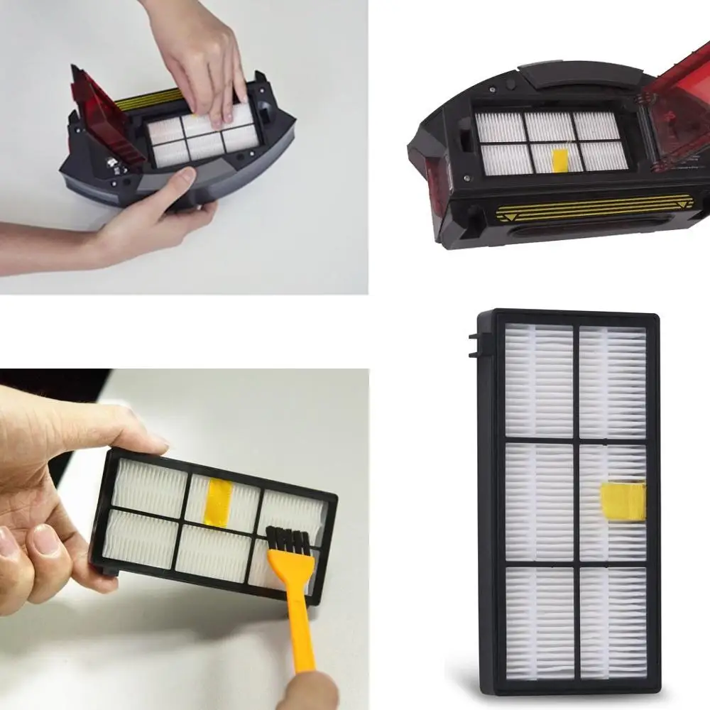 Hoge Quility Hepa Borstel Filter Vervanging Voor Irobot Roomba 800 900 Serie 870 880 980 Stofzuiger Onderdelen Accessoires