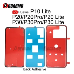 For Huawei P10 P20 P30 P60 P50 Pro P40 Lite Back Cover Adhesive Rear Sticker Glue Tape For Huawei P20 P30 P40 Pro+ P50 Pocket
