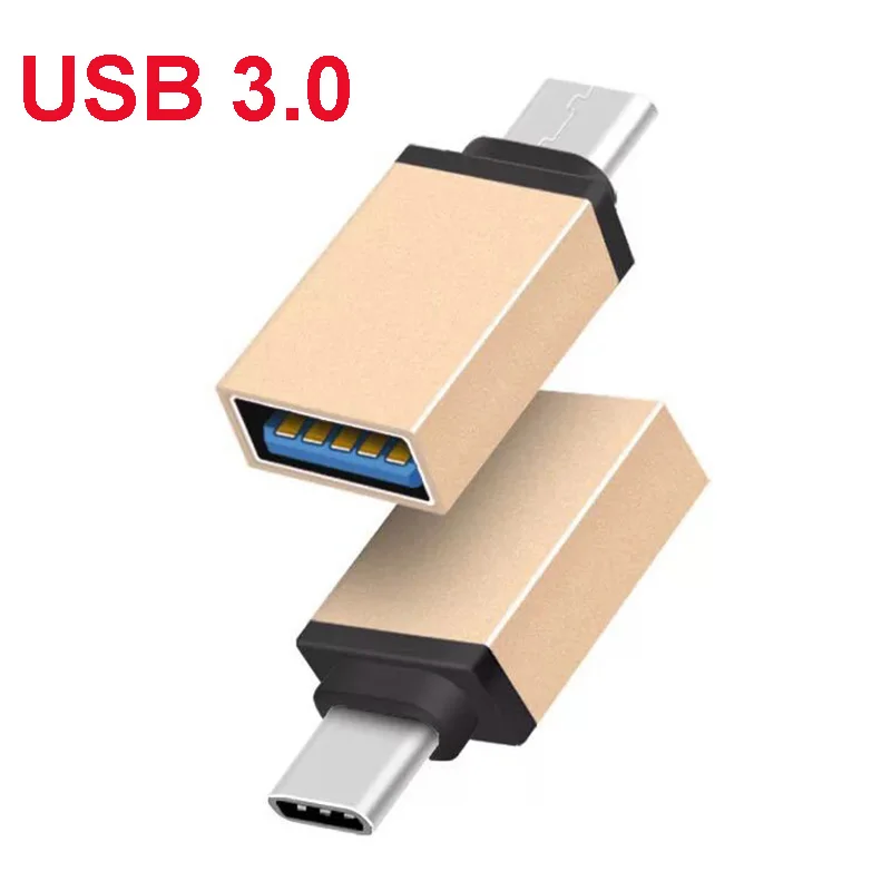 Rodzaj USB C Adapter OTG USB 3.0 typu C kabel usb do USB do 3. W wieku 0 konwerter OTG do tabletu bardzo ciężko napęd dysku dysk Flash mysz USB