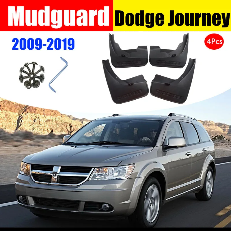 FOR Dodge Journey Mudguards Fender Journey Mud Flap Guard splash Fenders Mudguard Mudflaps car accessories auto styline 4pcs