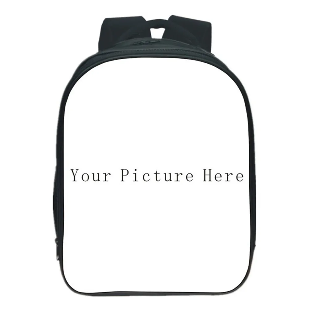 

13 Inch Customize 3d Printed Your Logo Name Image Children School Bags Orthopedic Backpack Kids Boys Girls Catoon Bags