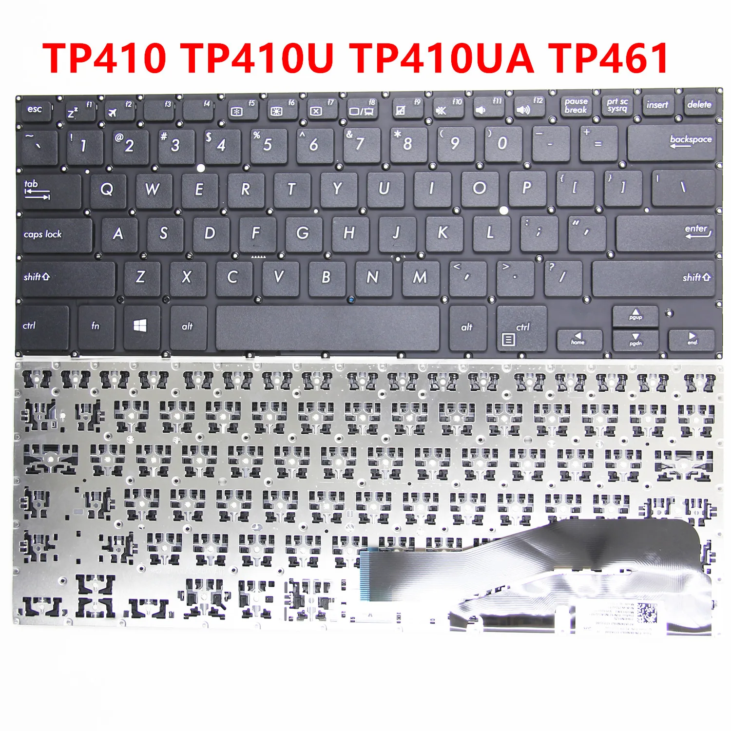 Teclado de EE. UU. Para portátil ASUS Vivobook, TP410, TP410UA, TP401, TP401C, TP401U, TP412, SF4100, TP412UA, TP420, nuevo, 100%