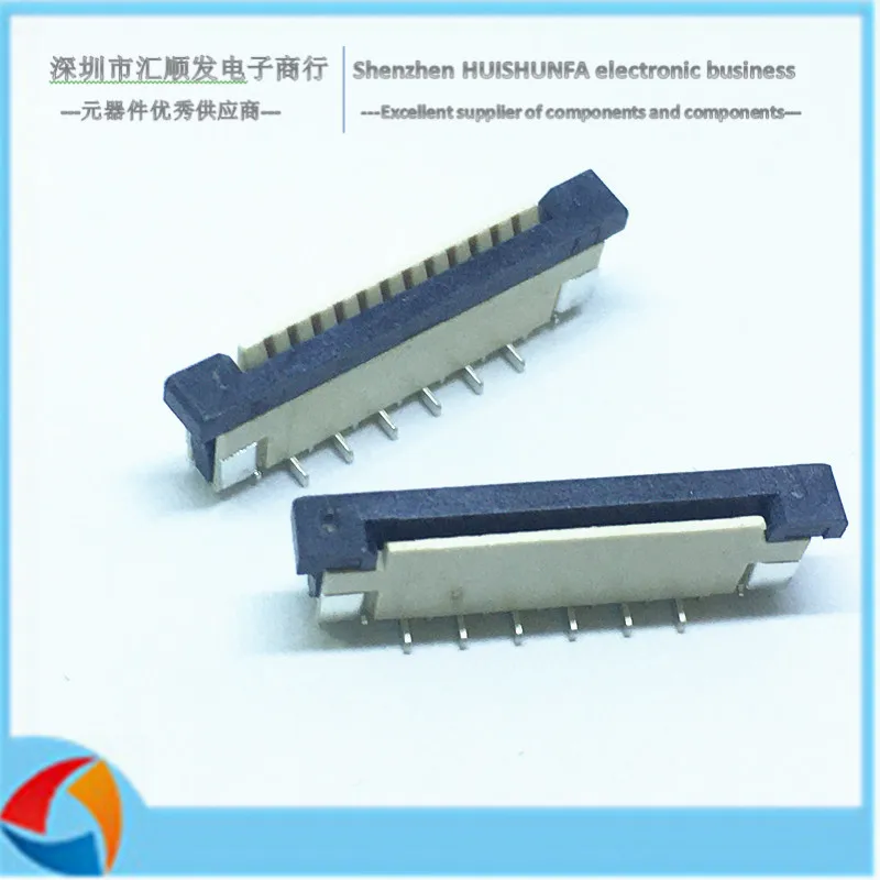 1.0 mm FPC cord socket, Vertical Patch, offset pin 4p/6/8/10/12/14/16/18/20/22/24/26/28/30P