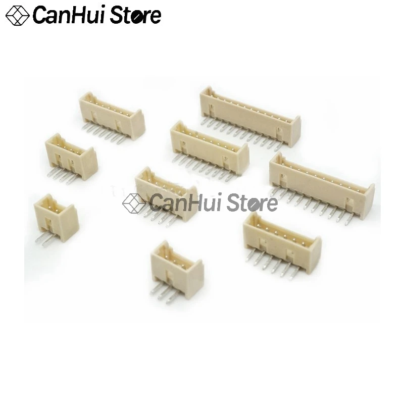 10set JST 1.25mm Wire Cable Connector 2/3/4/5/6/7/8/9/10/11/12 Pin Pitch Male Female Plug Socket 10/15/20cm Wire Length