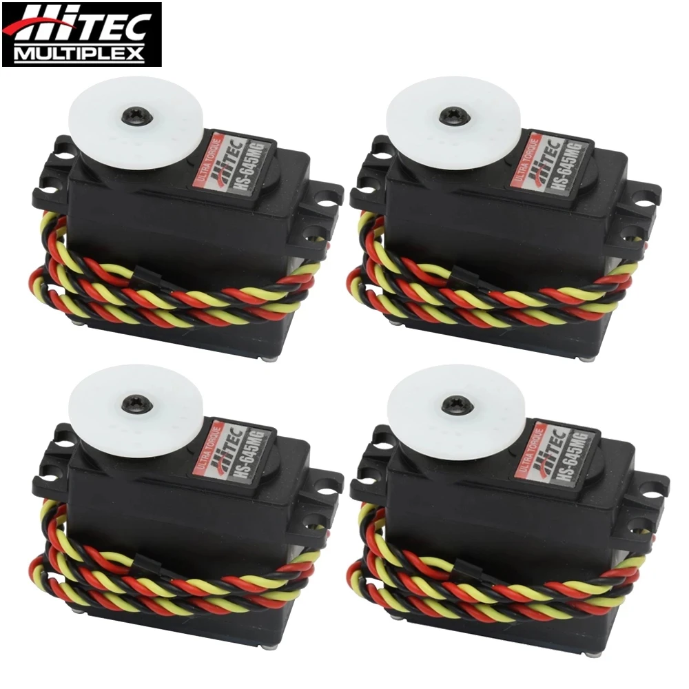 Hitec HS-645MG HS645 Metal Gear grande coppia Servo Standard per 1:10 1:12 RC aereo camion cingoli barca