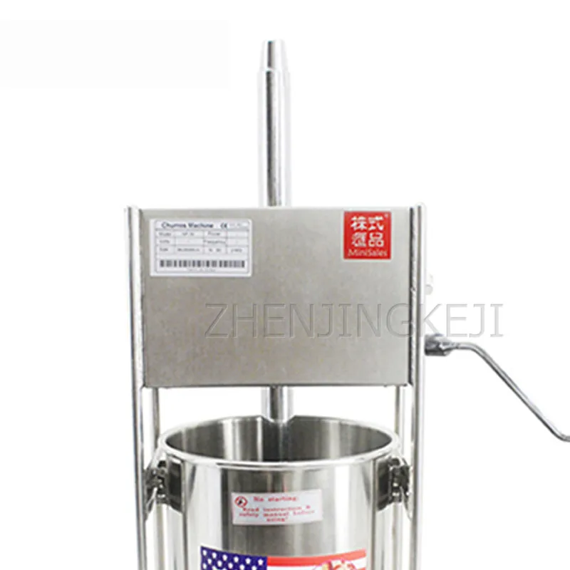 10L ละตินผลไม้เครื่อง Chilling ผลไม้ขนมขบเคี้ยวอุปกรณ์สเปน Churros เครื่อง Kina ผลไม้ Stick เครื่อง Twist เครื่อง