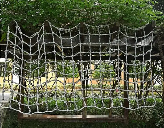 Heavy Duty Playground Net Children Climbing Net,Cargo Rope Netting Treehouse Protection Nylon Nets,Garden Net Balcony Safety Net