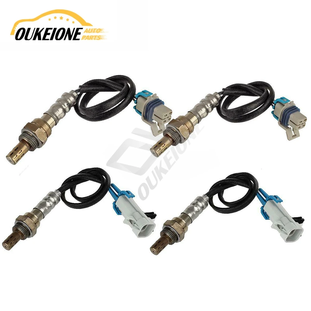 

4 Wires Lambda Front Rear Oxygen Sensor for 2004 2005 2006 2007 Chevrolet Malibu GMC Sierra Envoy XUV Pontiac G6 Buick Rainier