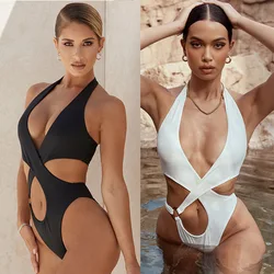 Wire Free Brand-Maillot de bain une pièce sexy pour femmes, ensemble de micro bikinis, vêtements de plage d'été brésiliens, 2024