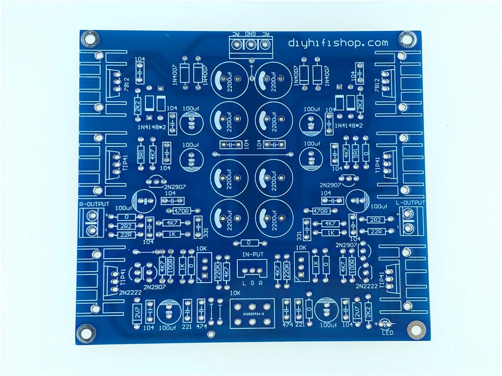 HLJ DIY PCB Ver JHL Class A Headphone amplifier PRE AMP preamp audio BOARD 1PCS