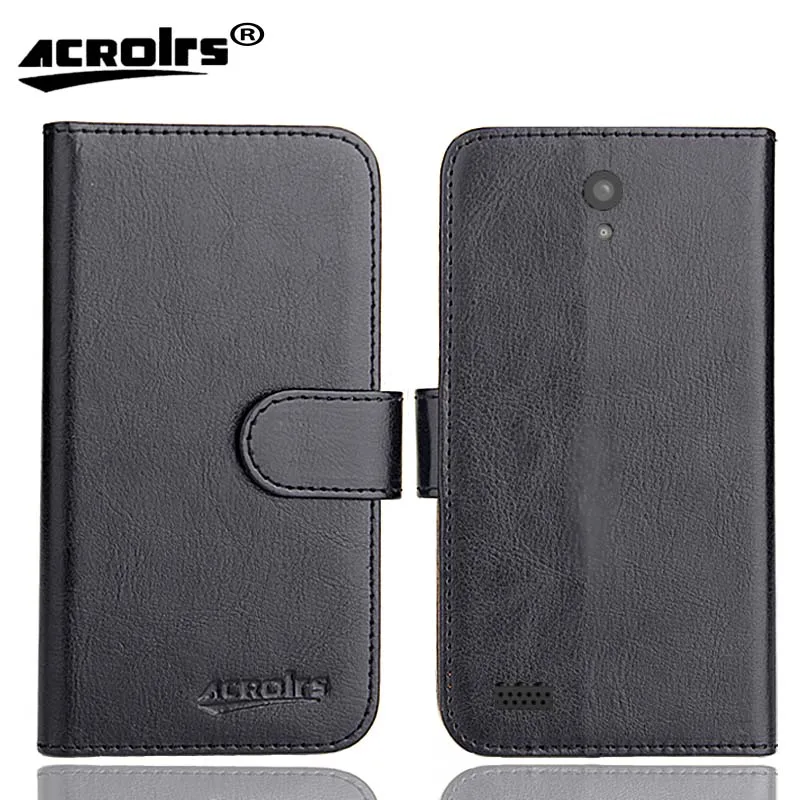 

RugGear RG655 Case 5.5" 6 Colors Flip Fashion Soft Leather Crazy Horse Exclusive Phone Cover Cases Wallet