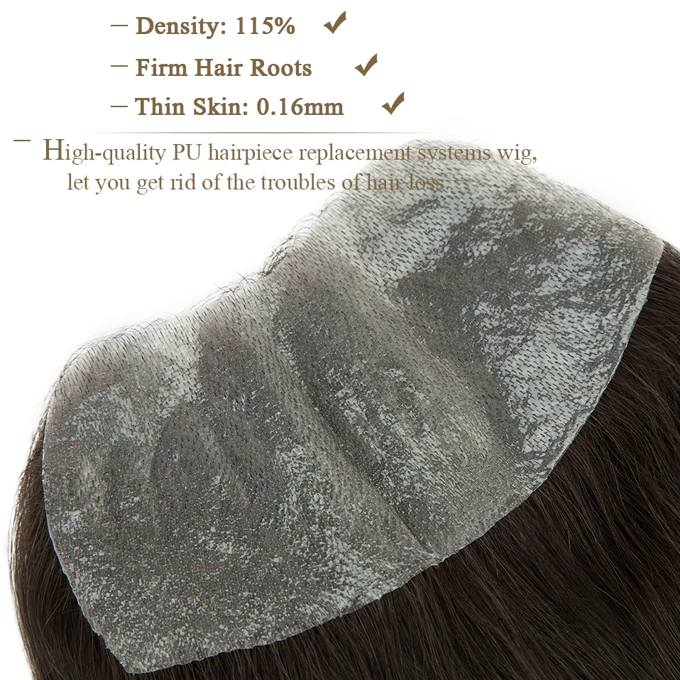 Men Hairline Replacement System 13g
