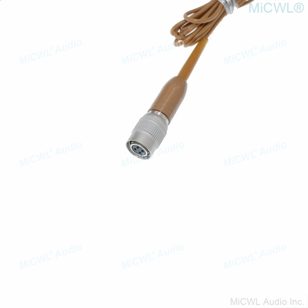 Micwl-茶色のイヤセットヘッドウェアヘッドセット、ゼンハイザーシュレ用マイクマイク、ワイヤレスマイクシステム、教会の講義を歌うのに最適