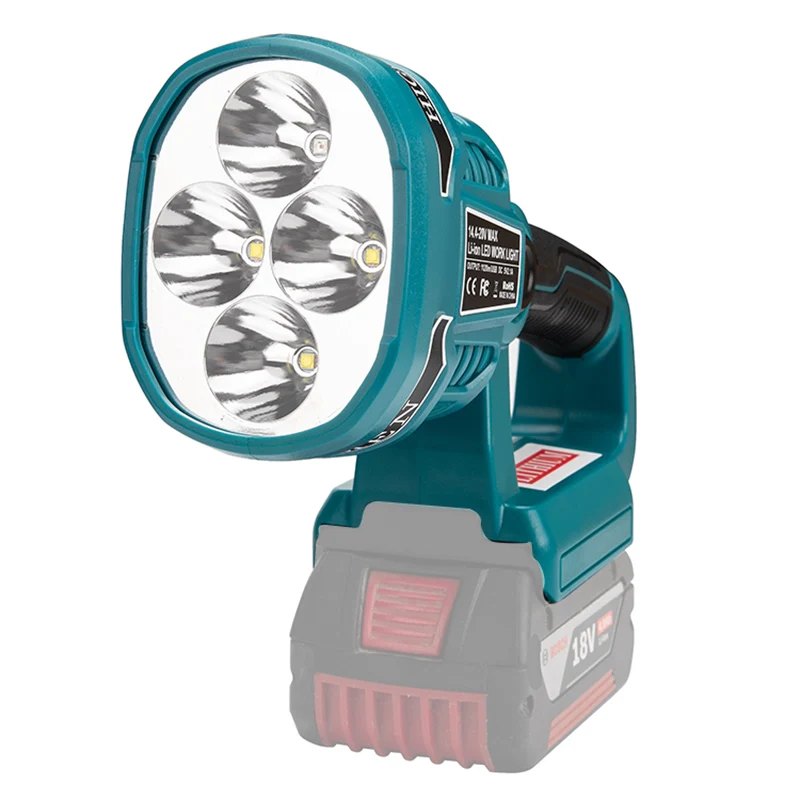 Заменить на внутренний и наружный инструмент Bosch 3 Вт/12 Вт Стандартный осветитель, используемый для Bosch 14,4 в-20 в литий-ионный аккумулятор BAT609/BAT618/BAT609G