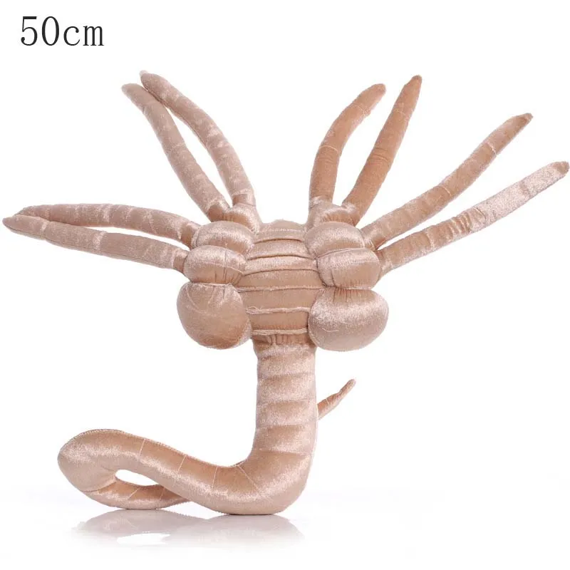 Movie Alien Plush Toys 50cm Facehugger 110cm Chestburster Soft Stuffed Dolls Cosplay for Kids Chidren Chirstmas Gifts