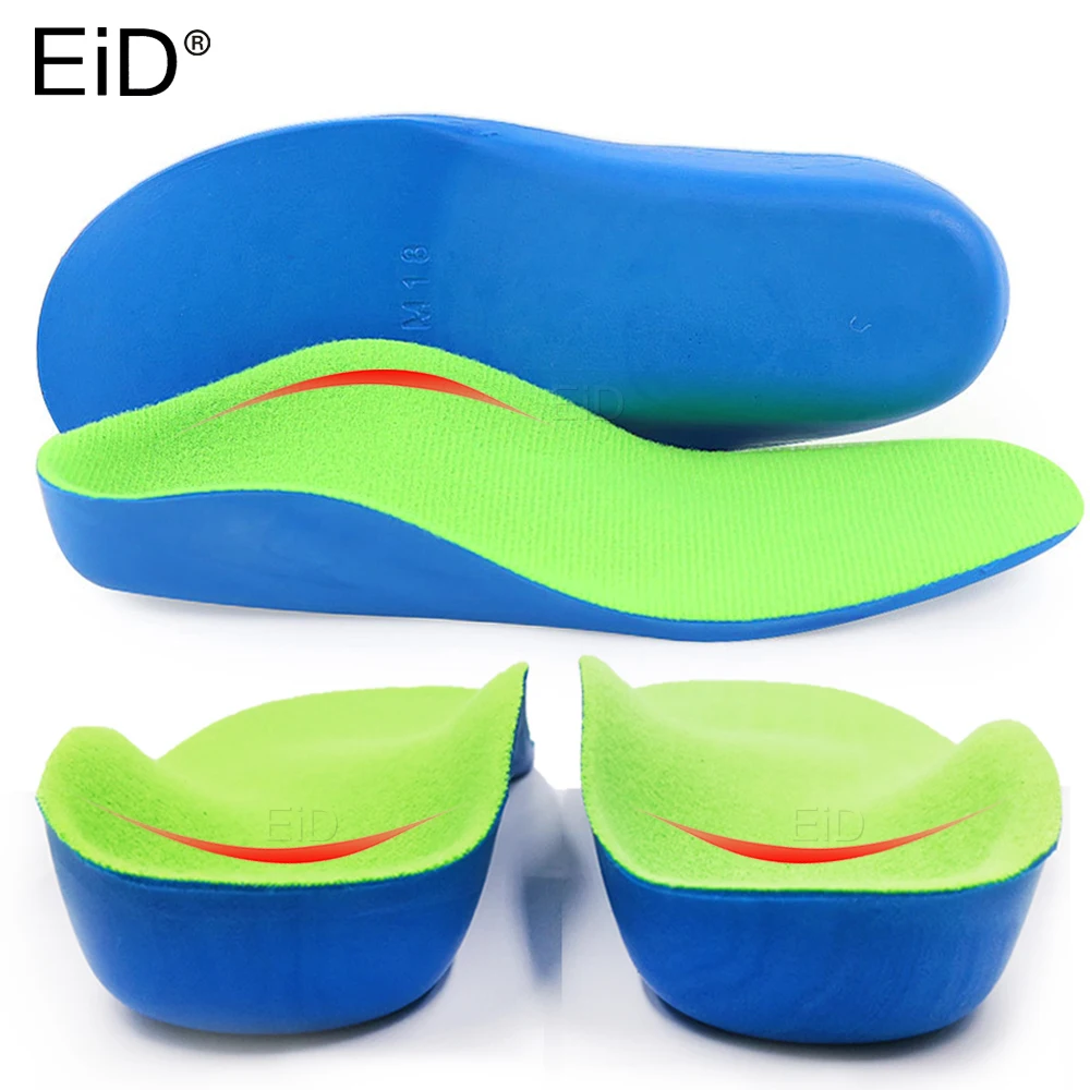 EiD 3D Child Professional arch support EVA Orthotics insoles Flat Feet Cubitus Varus XO leg plantillas Pad for shoes Insert sole