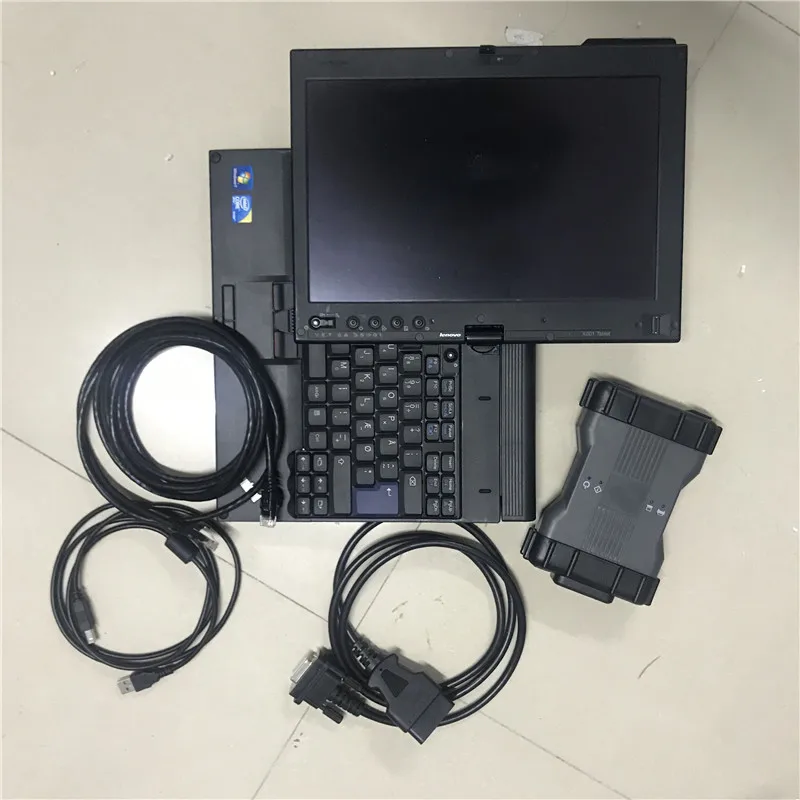 

Mb Star c6 Vci Diagnose Scanner CAN DOIP Protocol SSD Software Laptop x220T I5 8g Touch Ready to Work Full Set