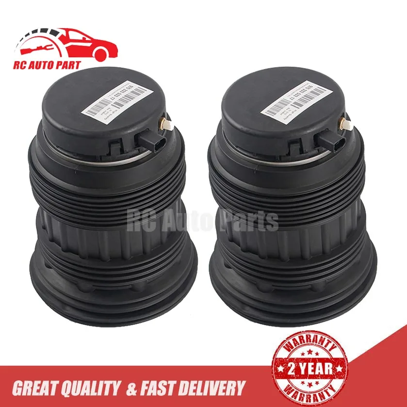 

Пара задних левых и правых пневматических подвесных пружин для Porsche Panamera 970 2010-2015 воздушных шаров Bellow 97033353311 97033353312