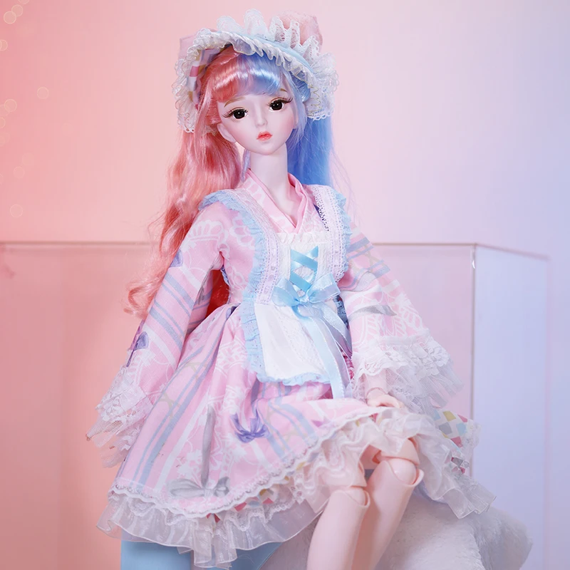 ICY DBS-Muñeca de juguete de Hada de los sueños BJD, juguete mecánico de colección de cuerpo articulado, incluye zapatos de traje, maquillaje oficial de 60cm, SD ANIME, 1/3