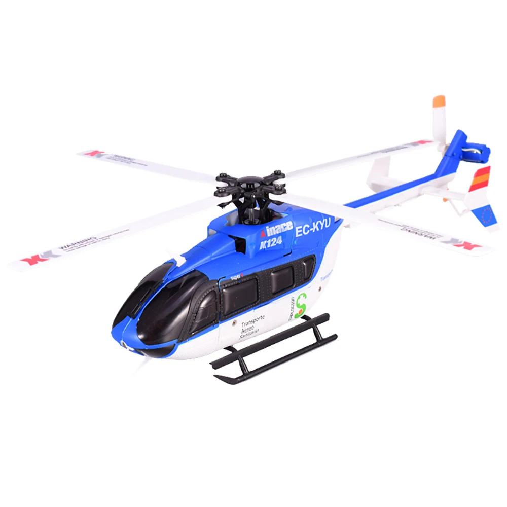 Nieuwe Wltoys Xk AS350 K123 6CH 3D 6G Systeem Afstandsbediening Speelgoed Borstelloze Motor Rc Helicopter Bnf Compatibel Met futaba S-FHSS