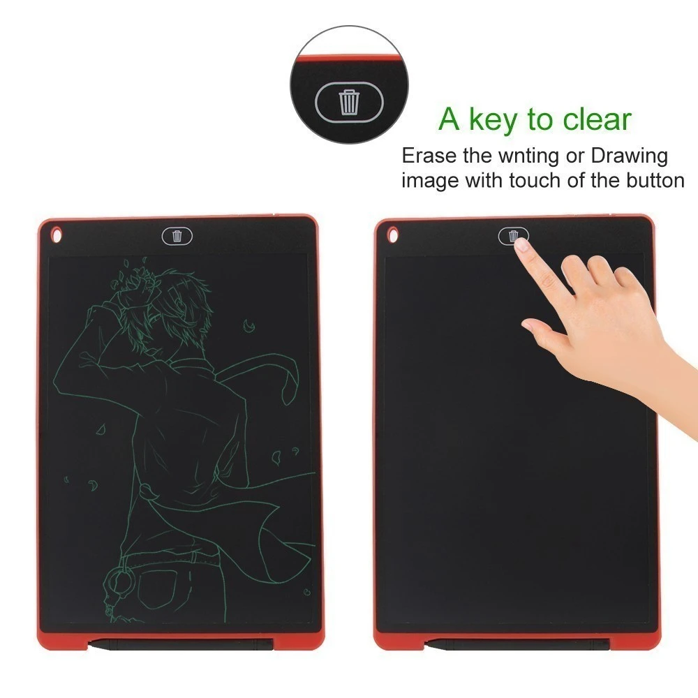 CHYI LCD Schreiben Tablet 12 Inch Epaper Elektronische Digitale Zeichnung Board Wireless Smart Notizblock Memo Pad Für Kid Kinder Zu ziehen