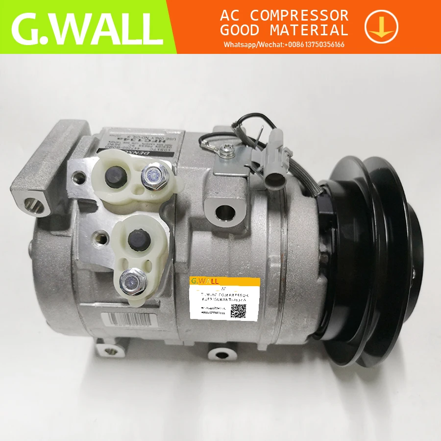 For Toyota Land Cruiser Prado LJ120 5L-E 10S17C ac compressor for 883206A091 88320-6A091 88410-35410 88515-60190 447260-6261