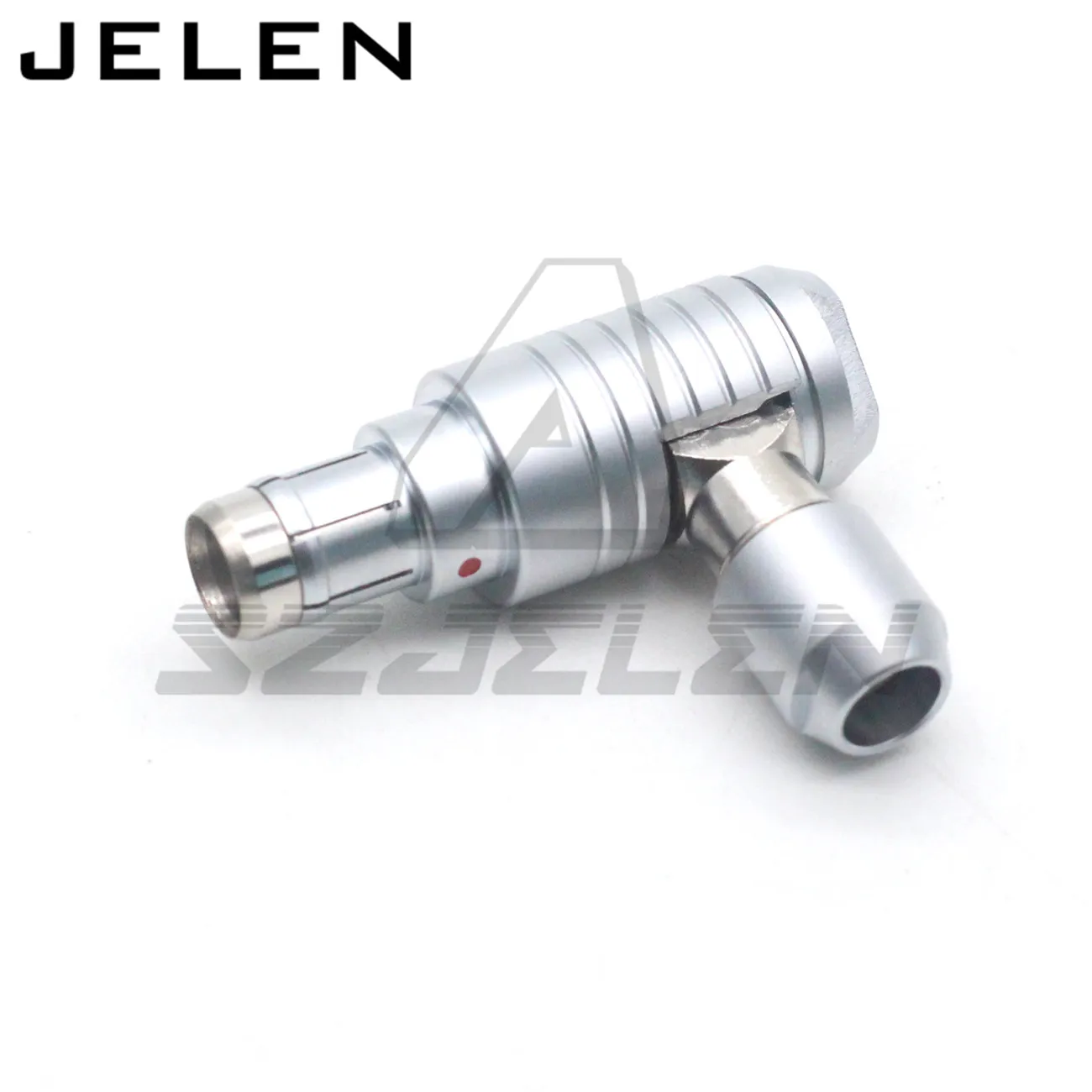 102 Fischer M09 Connector 0F 2 3 4 5 6 7 9 Pin Right Angle Push Pull Self-Locking Male Plug IP67